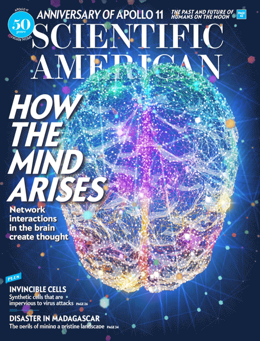 Scientific American | Mind Arises Cover Animation